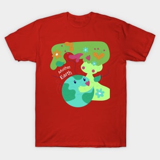 Mother Earth Love Design T-Shirt